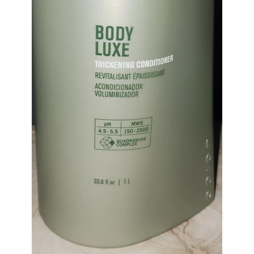 Joico Body Luxe Thickening Conditioner‎ 33.8 fl oz/1L Pump Bottle~NEW